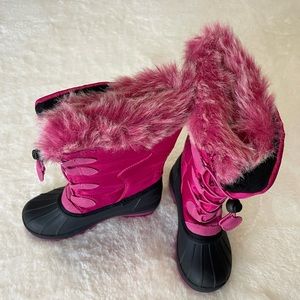 Arctic Cat Snowcharm Winter Boots - FUCHSIA SIZE 13